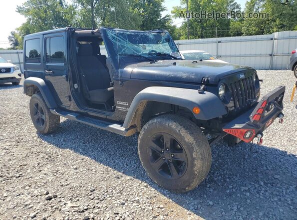 1C4BJWDG7GL149756 2016 JEEP WRANGLER Black Przód prawy