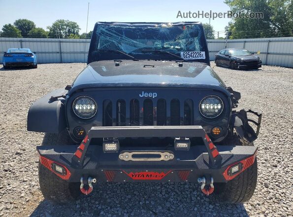 1C4BJWDG7GL149756 2016 JEEP WRANGLER Black Widok z przodu