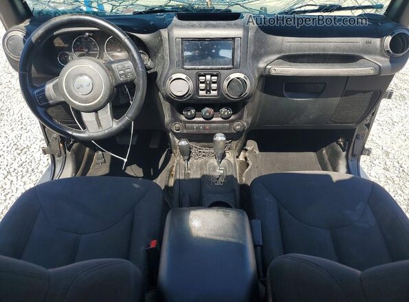 1C4BJWDG7GL149756 2016 JEEP WRANGLER Black Widok deski rozdzielczej