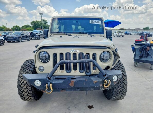 1C4BJWDG7HL672339 2017 JEEP WRANGLER Tan წინა ხედი