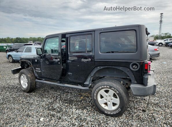 1C4BJWDG7JL805137 2018 JEEP WRANGLER Black Tył lewy