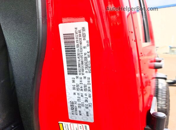 1C4BJWDGXGL339308 2016 JEEP WRANGLER Red Панорамний вид салону 360°