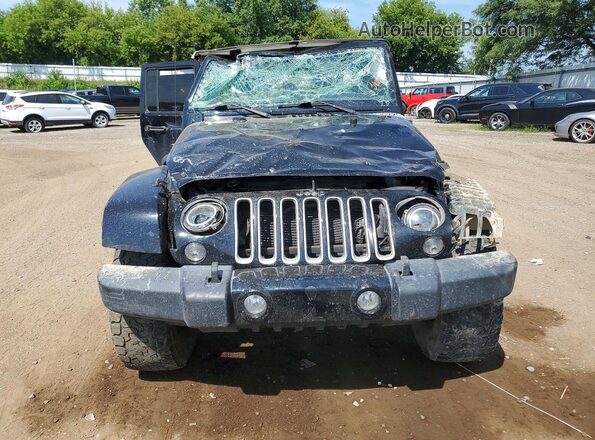 1C4BJWEG0GL171354 2016 JEEP WRANGLER Black წინა ხედი