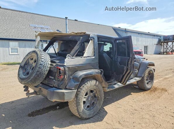 1C4BJWEG0GL171354 2016 JEEP WRANGLER Black უკანა მარჯვენა