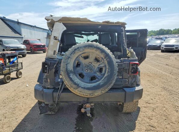 1C4BJWEG0GL171354 2016 JEEP WRANGLER Black უკანა ხედი