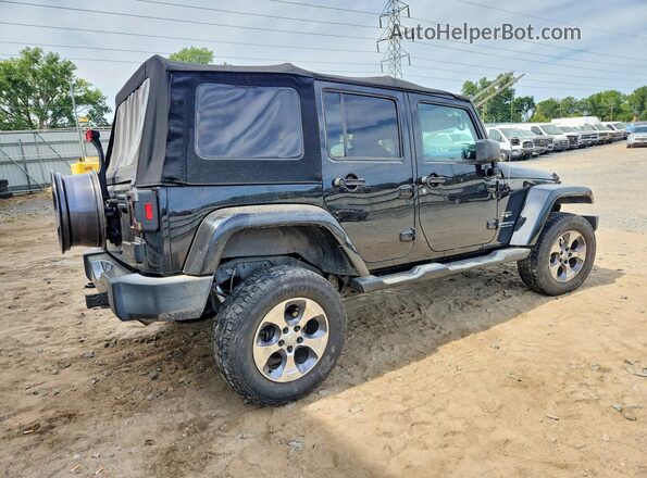 1C4BJWEG1GL181617 2016 JEEP WRANGLER Черный Задняя правая четверть