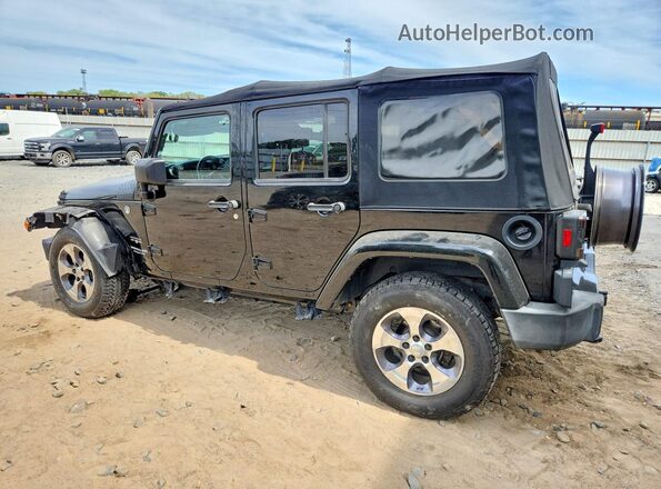 1C4BJWEG1GL181617 2016 JEEP WRANGLER Черный Задняя левая четверть