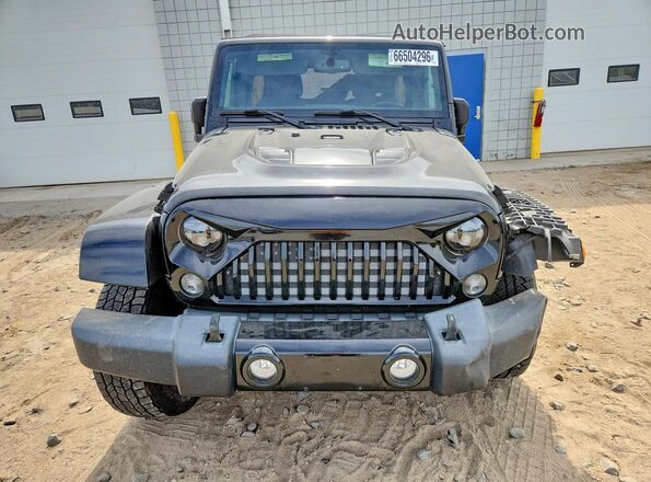 1C4BJWEG1GL181617 2016 JEEP WRANGLER Черный Вид спереди