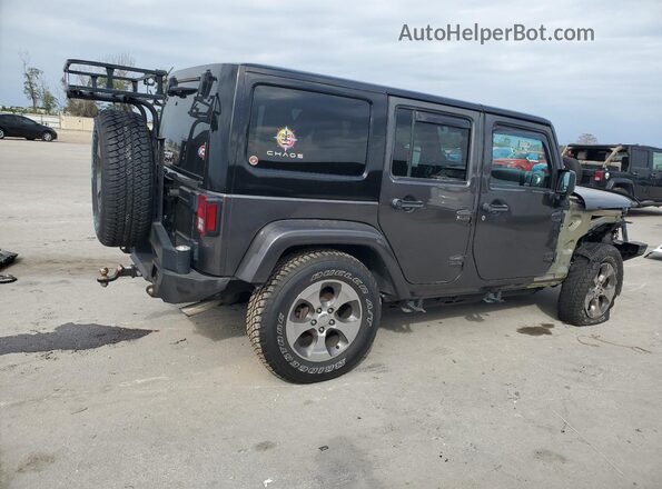 1C4BJWEG7GL340060 2016 JEEP WRANGLER Черный Задняя правая четверть