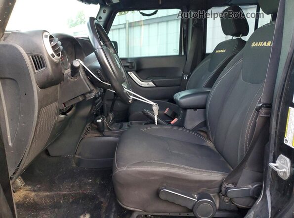 1C4BJWEG8GL109149 2016 JEEP WRANGLER Black Вид салону спереду