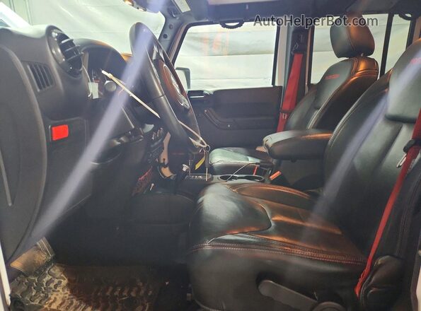 1C4BJWFGXHL739903 2017 JEEP WRANGLER White წინა სალონის ხედი