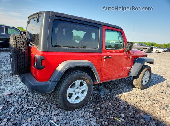 1C4GJXAN2LW203214 2020 JEEP WRANGLER Red Rear right