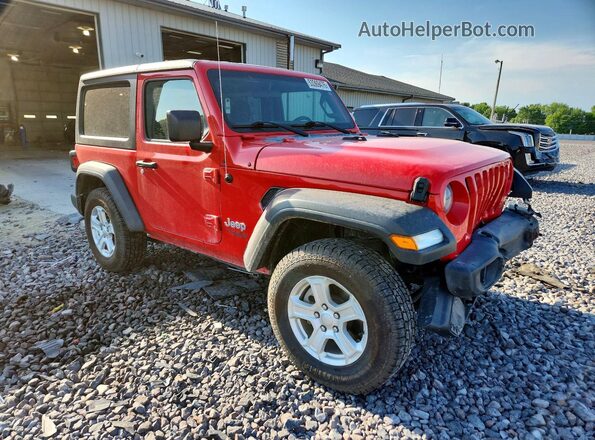 1C4GJXAN2LW203214 2020 JEEP WRANGLER Red Front right