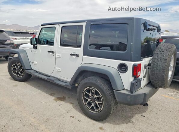 1C4HJWDG7JL919682 2018 JEEP WRANGLER Белый Задняя левая четверть