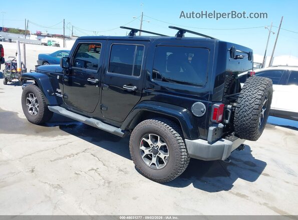 1C4HJWEG5GL170646 2016 JEEP WRANGLER UNLIMITED Black Հետևի ձախ