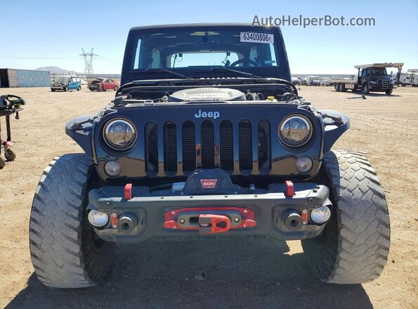 1C4HJWFG2GL263218 2016 JEEP WRANGLER Black Front view