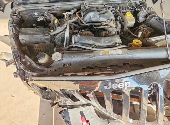 1C4HJWFG9GL215313 2016 JEEP WRANGLER Black Engine compartment view