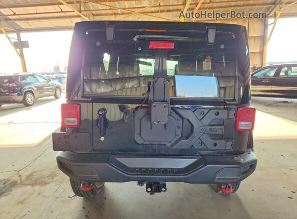 1C4HJWFG9GL215313 2016 JEEP WRANGLER Black Rear view