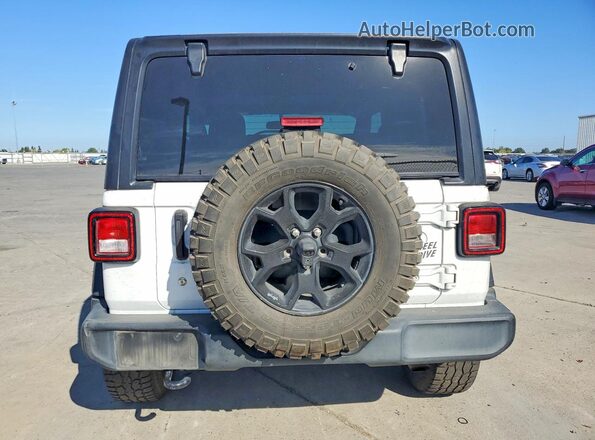 1C4HJXAG3PW549459 2023 JEEP WRANGLER White Widok z tyłu