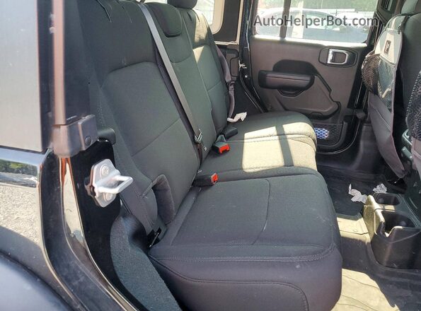 1C4HJXDG1PW617172 2023 JEEP WRANGLER Black Հետևի նստատեղերի տեսք