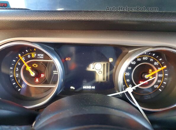 1C4HJXDG3JW292662 2018 JEEP WRANGLER Blue Սարքավորումների վահանակի տեսք