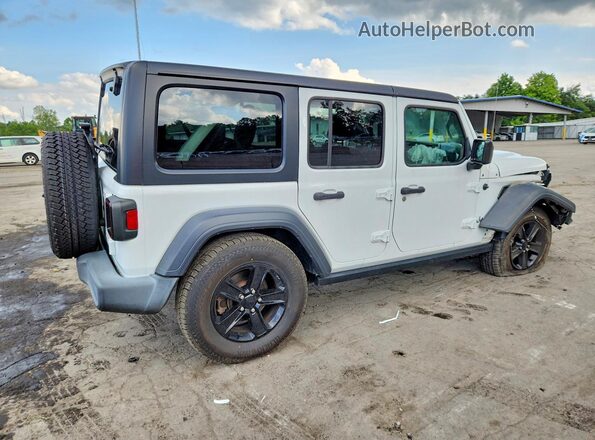 1C4HJXDG7JW296701 2018 JEEP WRANGLER White Tył prawy