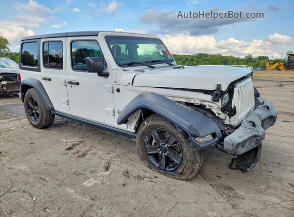 1C4HJXDG7JW296701 2018 JEEP WRANGLER White Przód prawy