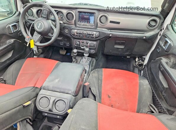 1C4HJXDN2PW523090 2023 JEEP WRANGLER White Widok zestawu wskaźników