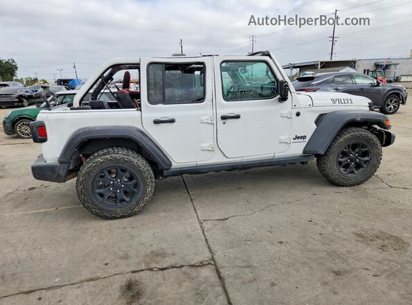 1C4HJXDN2PW523090 2023 JEEP WRANGLER White Przód prawy