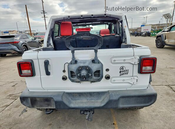 1C4HJXDN2PW523090 2023 JEEP WRANGLER White Widok wnętrza z przodu