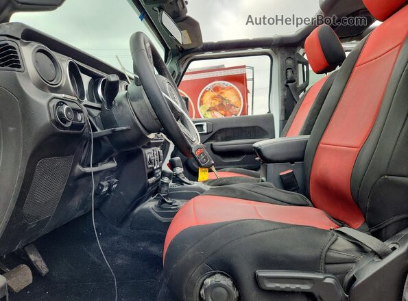 1C4HJXDN2PW523090 2023 JEEP WRANGLER White Widok deski rozdzielczej