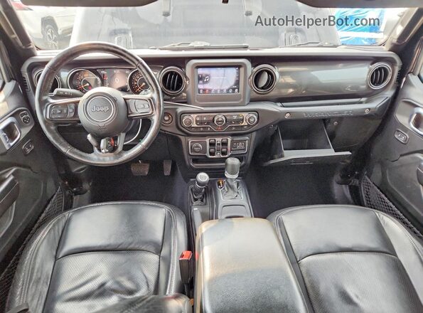 1C4HJXDN7LW123486 2020 JEEP WRANGLER Black Вид панелі приладів