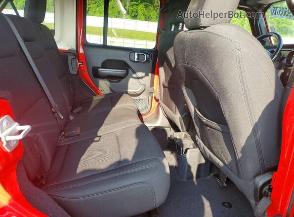 1C4HJXDN7LW165222 2020 JEEP WRANGLER Red Vista interior trasera