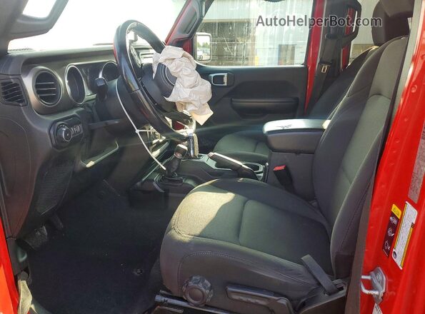1C4HJXDN7LW165222 2020 JEEP WRANGLER Red Vista interior delantera