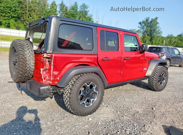 1C4HJXDN7LW165222 2020 JEEP WRANGLER Red Trasero derecho