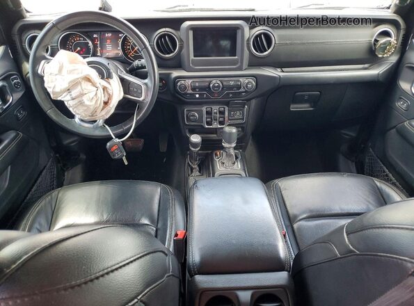 1C4HJXEG6JW164429 2018 JEEP WRANGLER Black Widok deski rozdzielczej