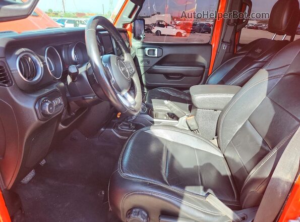 1C4HJXEG6KW575511 2019 JEEP WRANGLER Orange წინა სალონის ხედი