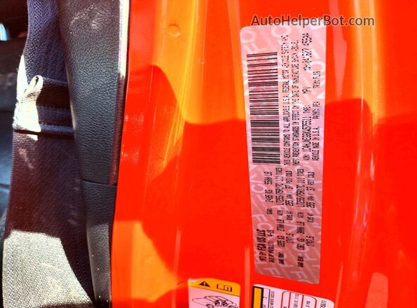 1C4HJXEG6KW575511 2019 JEEP WRANGLER Orange ძრავის განყოფილების ხედი