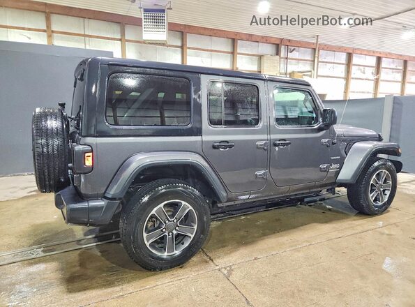 1C4HJXEN2PW695067 2023 JEEP WRANGLER Gray Rear right