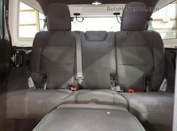 1C4HJXEN2PW695067 2023 JEEP WRANGLER Gray Rear seats view