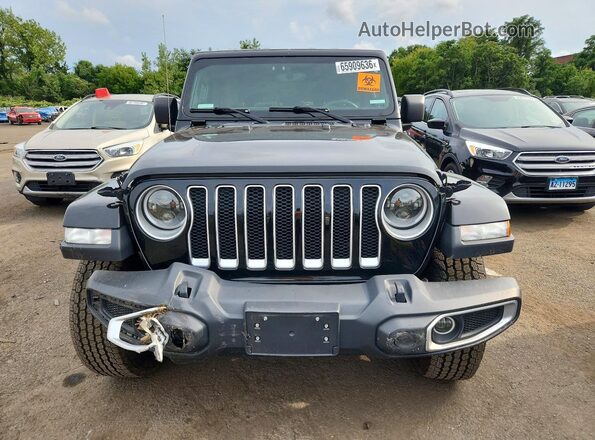 1C4HJXEN3JW332784 2018 JEEP WRANGLER Black Widok z przodu