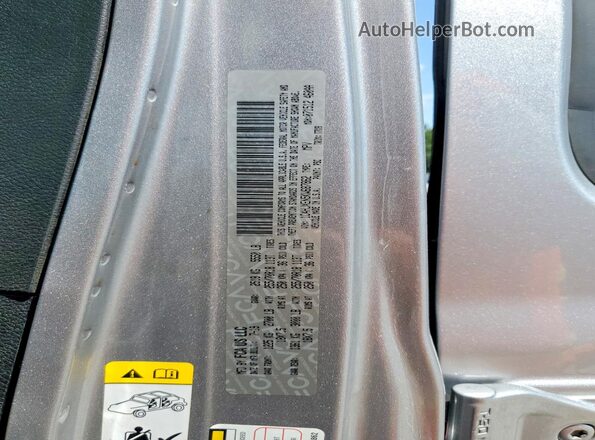 1C4HJXEN5KW687862 2019 JEEP WRANGLER Silver VIN կոդի պիտակի տեսք