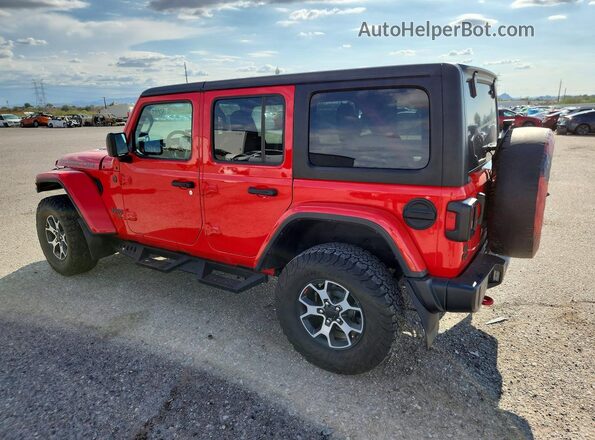 1C4HJXFG2NW213887 2022 JEEP WRANGLER Красный Задняя левая четверть