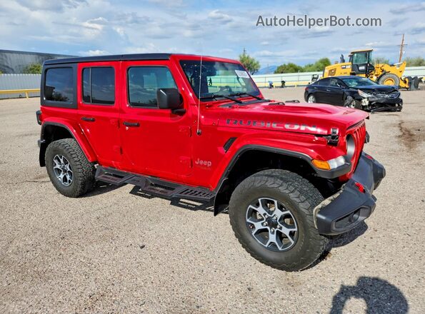 1C4HJXFG2NW213887 2022 JEEP WRANGLER Красный Передняя правая четверть