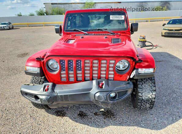 1C4HJXFG2NW213887 2022 JEEP WRANGLER Красный Вид спереди