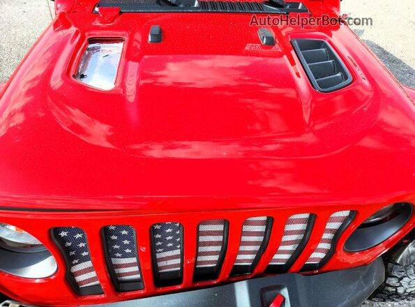 1C4HJXFG2NW213887 2022 JEEP WRANGLER Красный Вид подкапотного пространства