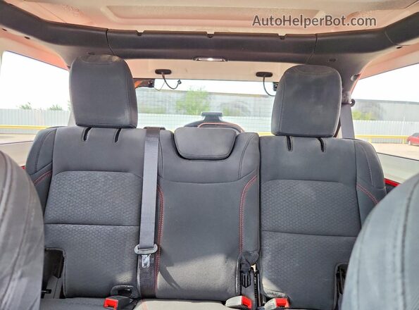 1C4HJXFG2NW213887 2022 JEEP WRANGLER Красный Вид задних сидений