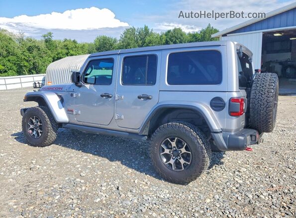 1C4HJXFG3JW149174 2018 JEEP WRANGLER Silver უკანა მარცხენა