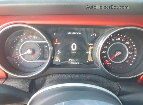 1C4HJXFG3JW149174 2018 JEEP WRANGLER Silver ხელსაწყოთა პანელის ხედი