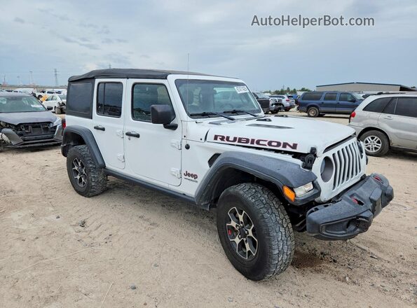 1C4HJXFG3LW188141 2020 JEEP WRANGLER White წინა მარჯვენა